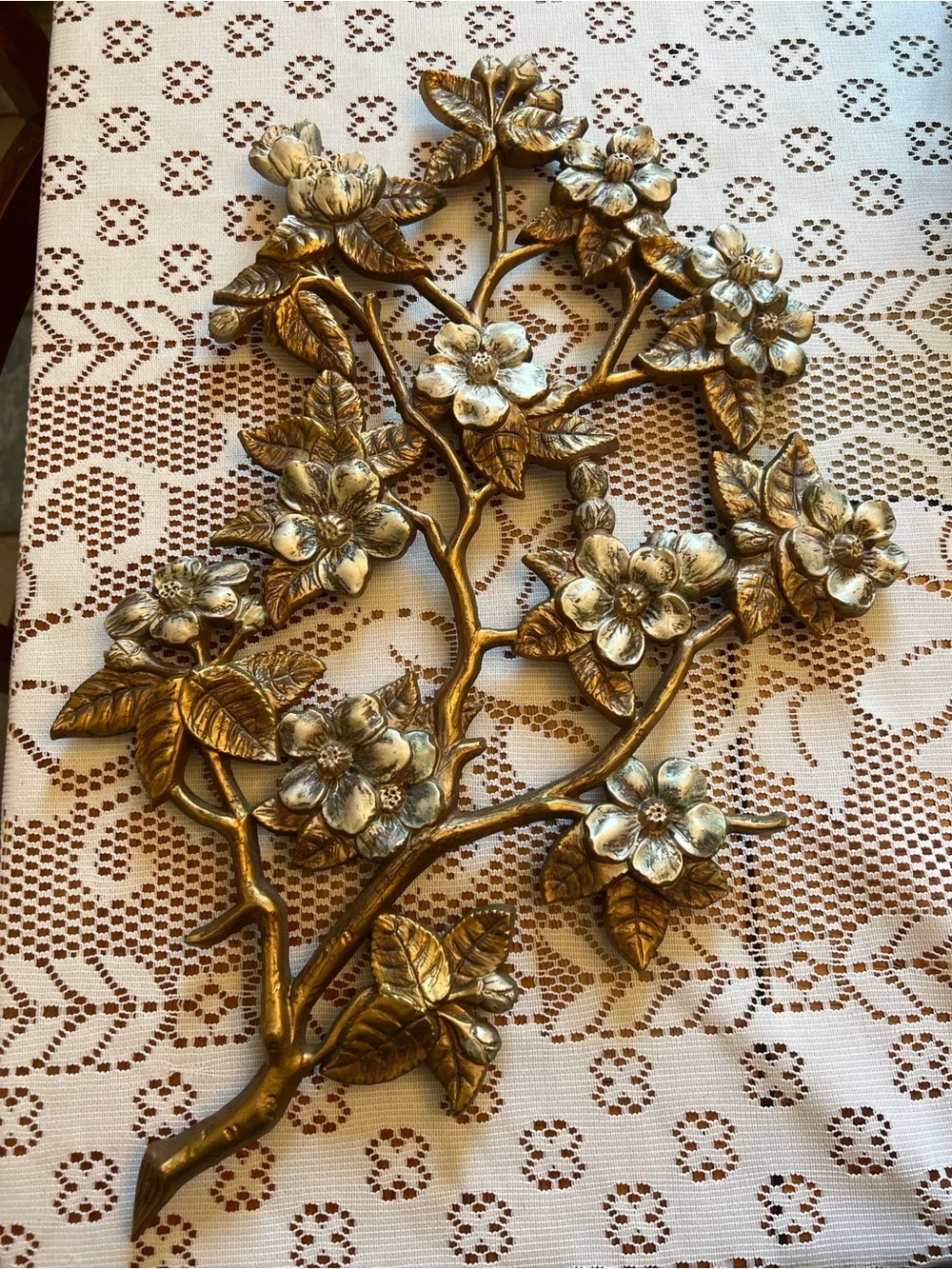 Pair of Vintage Mid Century Modern Wall Hangings